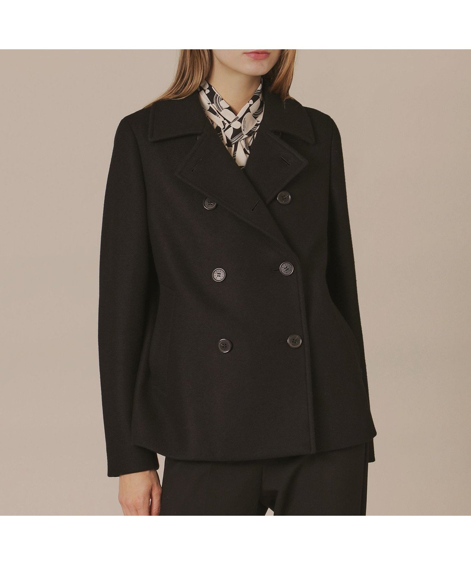 【マッキントッシュ ロンドン/MACKINTOSH LONDON】の【Precious12月号】【KEIGHLEY/キースリー】ウールダブルクロスメルトンショートコート インテリア・キッズ・メンズ・レディースファッション・服の通販 founy(ファニー) 　雑誌掲載アイテム　Magazine Picks & Fashion Features　ファッション雑誌　Fashion Magazines　プレシャス　Precious　ファッション　Fashion　レディースファッション　Fashion for Women　アウター　Coat / Outerwear Collection　コート・ロングコート・ピーコート　Long Coats, Peacoats & More　12月号　December Issue　イタリア　Italy　エレガント 上品　Elegant　ショート　Short, Short Length　ロング　Long, Long-Length　冬　Winter / This Winter　定番　Standard, Basic Item　秋　Autumn　雑誌　Magazine, Fashion Magazine　ブラック|ID: prp329100004767708 ipo3291000000034529037