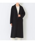 【サンヨーコート/SANYO COAT】のウールビーバー ベルテッドロングコート 人気、トレンドファッション・服の通販 founy(ファニー) ファッション Fashion レディースファッション Fashion for Women アウター Coat / Outerwear Collection コート・ロングコート・ピーコート Long Coats, Peacoats & More シンプル Simple, Minimal スリーブ Sleeve, Long Sleeve / Short Sleeve パッチ Patch, Appliqué ポケット Pocket, Pocket Detail リラックス Relax, Relaxed Fit ロング Long, Long-Length thumbnail ブラック|ID: prp329100004767711 ipo3291000000034657809