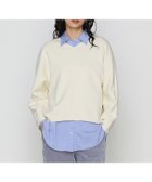 【コムサ/COMME CA】のソフトストレッチダンボールニット プルオーバー 人気、トレンドファッション・服の通販 founy(ファニー) ファッション Fashion レディースファッション Fashion for Women トップス・カットソー Cut & Sew Tops ニット Knit Tops & Sweaters カジュアルプルオーバー・ニットトップス Pullovers & Knit Tops / Casual Pullovers フォルム Silhouette, Form 春 Spring thumbnail 07:アイボリー|ID: prp329100004767779 ipo3291000000034530077