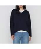 【コムサ/COMME CA】のソフトストレッチダンボールニット プルオーバー 人気、トレンドファッション・服の通販 founy(ファニー) ファッション Fashion レディースファッション Fashion for Women トップス・カットソー Cut & Sew Tops ニット Knit Tops & Sweaters カジュアルプルオーバー・ニットトップス Pullovers & Knit Tops / Casual Pullovers フォルム Silhouette, Form 春 Spring thumbnail 09:ネイビー|ID: prp329100004767779 ipo3291000000034530079