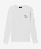 【アーペーセー/A.P.C.】のDenise 長袖Tシャツ 人気、トレンドファッション・服の通販 founy(ファニー) ファッション Fashion レディースファッション Fashion for Women トップス・カットソー Cut & Sew Tops シャツ・ブラウス・オフィスカジュアル Elegant Blouses & Button-Ups ロングTシャツ・Tシャツ Longline T-Shirts & Tees クラシック Classic, Timeless Style 長袖 Long Sleeve, Full Sleeve thumbnail 白|ID: prp329100004767784 ipo3291000000034530112