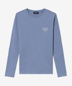 【アーペーセー/A.P.C.】のDenise 長袖Tシャツ 人気、トレンドファッション・服の通販 founy(ファニー) ファッション Fashion レディースファッション Fashion for Women トップス・カットソー Cut & Sew Tops シャツ・ブラウス・オフィスカジュアル Elegant Blouses & Button-Ups ロングTシャツ・Tシャツ Longline T-Shirts & Tees クラシック Classic, Timeless Style 長袖 Long Sleeve, Full Sleeve thumbnail ブルー|ID: prp329100004767784 ipo3291000000034530113