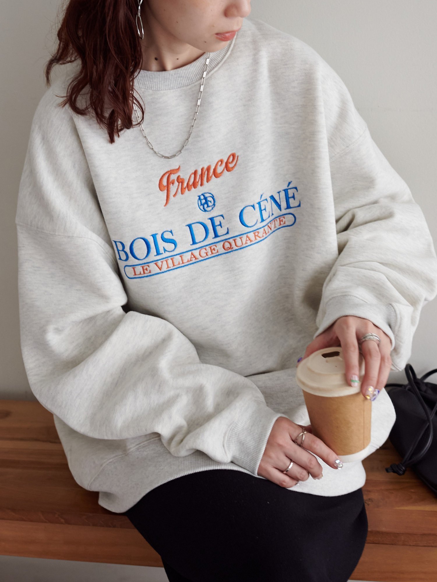 【ディスコート/Discoat】の【ユニセックス】BOISE刺繍ロゴスウェット《WEB限定》 人気、トレンドファッション・服の通販 founy(ファニー) ファッション Fashion レディースファッション Fashion for Women トップス・カットソー Cut & Sew Tops レディースパーカー・カジュアルフーディー Casual Hoodies & Sweatshirts スウェット・クルーネックトップス Sweatshirts & Crewnecks / Relaxed Fit Sweat Tops ショルダー Shoulder, Shoulder Strap シンプル Simple, Minimal スウェット / スエット Sweatshirt, Sweatwear ドロップ Drop Shoulder, Dropped Style バランス Balance, Style Balance プリント Print, Printed Pattern メンズ Men's, Menswear リラックス Relax, Relaxed Fit other-1|ID: prp329100004767785 ipo3291000000034775237