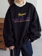 【ディスコート/Discoat】の【ユニセックス】BOISE刺繍ロゴスウェット《WEB限定》 人気、トレンドファッション・服の通販 founy(ファニー) ファッション Fashion レディースファッション Fashion for Women トップス・カットソー Cut & Sew Tops レディースパーカー・カジュアルフーディー Casual Hoodies & Sweatshirts スウェット・クルーネックトップス Sweatshirts & Crewnecks / Relaxed Fit Sweat Tops ショルダー Shoulder, Shoulder Strap シンプル Simple, Minimal スウェット / スエット Sweatshirt, Sweatwear ドロップ Drop Shoulder, Dropped Style バランス Balance, Style Balance プリント Print, Printed Pattern メンズ Men's, Menswear リラックス Relax, Relaxed Fit thumbnail ブラック|ID: prp329100004767785 ipo3291000000034775241