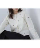 【ナチュラル ビューティー ベーシック/NATURAL BEAUTY BASIC】のビジューニットジャケット 人気、トレンドファッション・服の通販 founy(ファニー) ファッション Fashion レディースファッション Fashion for Women アウター Coat / Outerwear Collection レディースジャケット・軽アウター Jackets ウォーム Warm Fabric カーディガン Cardigan, Knitwear ビジュー Bijou, Jewel-like Accent ベーシック Basic, Essential A/W・秋冬 Autumn/Winter thumbnail オフホワイト1|ID: prp329100004767828 ipo3291000000034530690