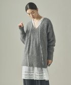 【カレンソロジー/Curensology】のFOXカシミヤVネックニットプルオーバー 人気、トレンドファッション・服の通販 founy(ファニー) ファッション Fashion レディースファッション Fashion for Women トップス・カットソー Cut & Sew Tops ニット Knit Tops & Sweaters カジュアルプルオーバー・ニットトップス Pullovers & Knit Tops / Casual Pullovers Vネックトップス V-Neck Tops / V-Cut Neckline Shirts おすすめ Recommended / Our Picks エアリー Airy Texture エレガント 上品 Elegant ショート Short, Short Length ラグジュアリー Luxury, Elegant リラックス Relax, Relaxed Fit ロング Long, Long-Length thumbnail グレー|ID: prp329100004767831 ipo3291000000034530712