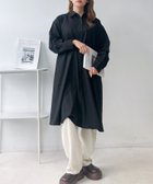 【アズノウアズ プラス/AS KNOW AS plus】の♪プリーツ切り替えシャツワンピース クロムジ|ID: prp329100004767837 ipo3291000000034530795