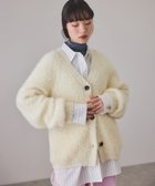 【アダム エ ロペ/ADAM ET ROPE'】のモヘヤウールニットカーディガンブルゾン オフホワイト(15)|ID: prp329100004767866 ipo3291000000034820739