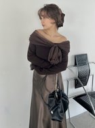 【フレイ アイディー/FRAY I.D】の3wayリボンオフショルニットプルオーバー 人気、トレンドファッション・服の通販 founy(ファニー) ファッション Fashion レディースファッション Fashion for Women トップス・カットソー Cut & Sew Tops ニット Knit Tops & Sweaters カジュアルプルオーバー・ニットトップス Pullovers & Knit Tops / Casual Pullovers コンパクト Compact, Small Size シンプル Simple, Minimal スマート Smart, Elegant チュール Tulip, Tulip Motif バランス Balance, Style Balance パーティ Party, Party Style ビッグ Big, Oversized フィット Fit, Slim Fit フォルム Silhouette, Form リボン Ribbon, Bow ワンショル One Shoulder, Asymmetrical thumbnail BRW[058]|ID: prp329100004767869 ipo3291000000034936622