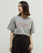 【ソフィット/Soffitto】のSoffitto*Braille Neueコラボレーション点字Tシャツ 人気、トレンドファッション・服の通販 founy(ファニー) ファッション Fashion レディースファッション Fashion for Women トップス・カットソー Cut & Sew Tops シャツ・ブラウス・オフィスカジュアル Elegant Blouses & Button-Ups ロングTシャツ・Tシャツ Longline T-Shirts & Tees ラバー Rubber, Rubber Sole thumbnail グレー|ID: prp329100004767872 ipo3291000000034531310