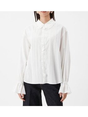 【ミラオーウェン/Mila Owen】のフリルカラーパフスリーブブラウス 人気、トレンドファッション・服の通販 founy(ファニー) ファッション Fashion レディースファッション Fashion for Women トップス・カットソー Cut & Sew Tops シャツ・ブラウス・オフィスカジュアル Elegant Blouses & Button-Ups クラシカル Classical, Vintage-Inspired スマート Smart, Elegant スリーブ Sleeve, Long Sleeve / Short Sleeve トレンド Trend, Trending Now バランス Balance, Style Balance フェミニン Feminine, Girly フリル Frill, Ruffle フロント Front, Front Design おすすめ Recommended / Our Picks |ID:prp329100004767896