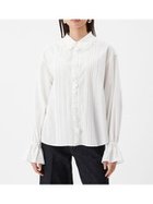 【ミラオーウェン/Mila Owen】のフリルカラーパフスリーブブラウス 人気、トレンドファッション・服の通販 founy(ファニー) ファッション Fashion レディースファッション Fashion for Women トップス・カットソー Cut & Sew Tops シャツ・ブラウス・オフィスカジュアル Elegant Blouses & Button-Ups クラシカル Classical, Vintage-Inspired スマート Smart, Elegant スリーブ Sleeve, Long Sleeve / Short Sleeve トレンド Trend, Trending Now バランス Balance, Style Balance フェミニン Feminine, Girly フリル Frill, Ruffle フロント Front, Front Design おすすめ Recommended / Our Picks thumbnail WHT[001]|ID: prp329100004767896 ipo3291000000034531567