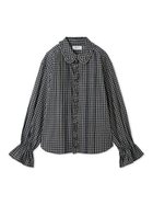 【ミラオーウェン/Mila Owen】のフリルカラーパフスリーブブラウス 人気、トレンドファッション・服の通販 founy(ファニー) ファッション Fashion レディースファッション Fashion for Women トップス・カットソー Cut & Sew Tops シャツ・ブラウス・オフィスカジュアル Elegant Blouses & Button-Ups クラシカル Classical, Vintage-Inspired スマート Smart, Elegant スリーブ Sleeve, Long Sleeve / Short Sleeve トレンド Trend, Trending Now バランス Balance, Style Balance フェミニン Feminine, Girly フリル Frill, Ruffle フロント Front, Front Design おすすめ Recommended / Our Picks thumbnail CHECK[931]|ID: prp329100004767896 ipo3291000000034531570