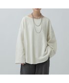 【レプシィム ローリーズファーム/LEPSIM LOWRYS FARM】の裾ラウンド抜け感プルオーバー 人気、トレンドファッション・服の通販 founy(ファニー) ファッション Fashion レディースファッション Fashion for Women トップス・カットソー Cut & Sew Tops カジュアルプルオーバー・ニットトップス Pullovers & Knit Tops / Casual Pullovers おすすめ Recommended / Our Picks カットオフ Cut-Off Design スラックス Slacks, Dress Pants ラウンド Round, Round Neck ワンショル One Shoulder, Asymmetrical thumbnail オフホワイト05|ID: prp329100004767907 ipo3291000000034879468