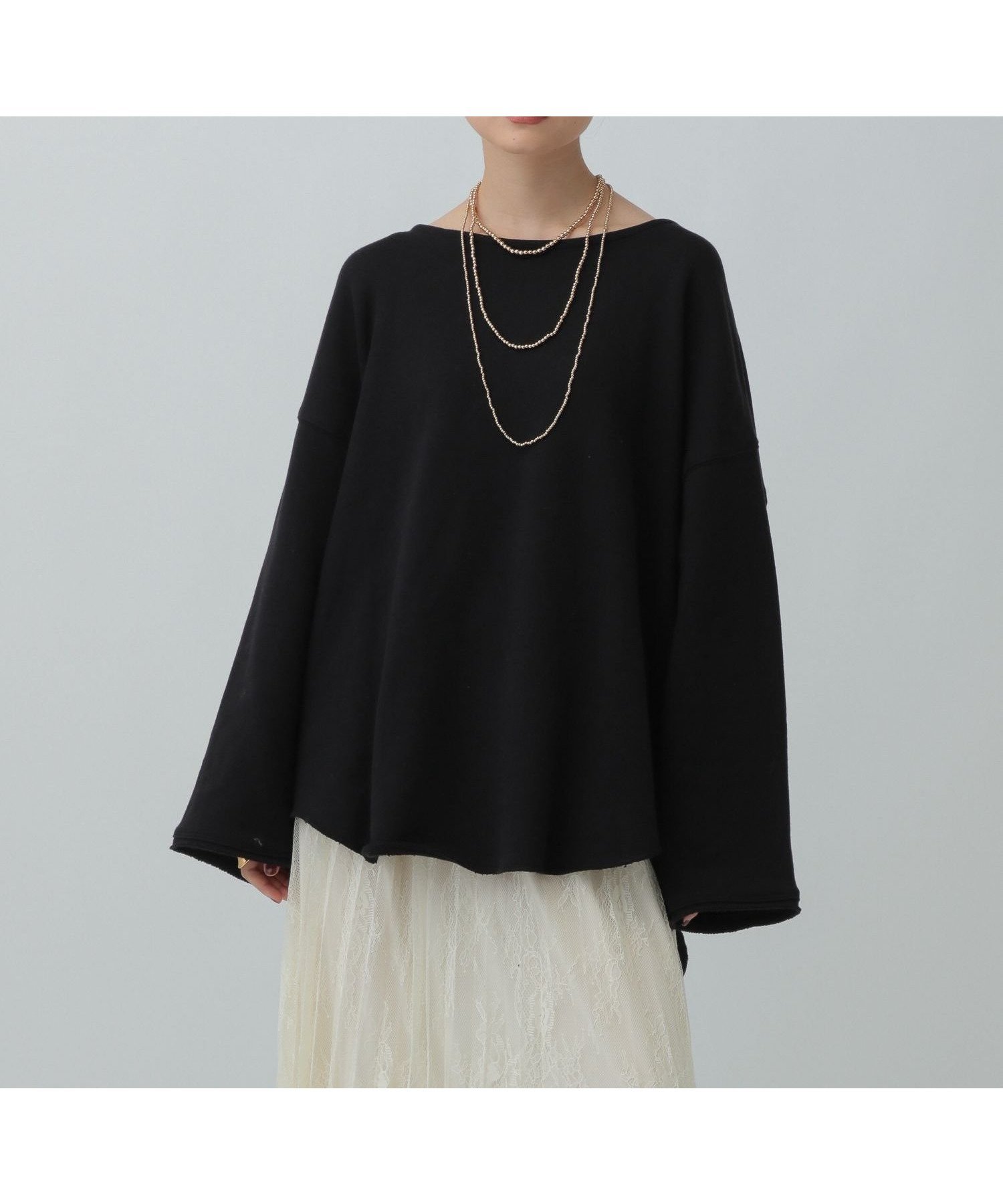 【レプシィム ローリーズファーム/LEPSIM LOWRYS FARM】の裾ラウンド抜け感プルオーバー インテリア・キッズ・メンズ・レディースファッション・服の通販 founy(ファニー) ファッション Fashion レディースファッション Fashion for Women トップス・カットソー Cut & Sew Tops カジュアルプルオーバー・ニットトップス Pullovers & Knit Tops / Casual Pullovers おすすめ Recommended / Our Picks カットオフ Cut-Off Design スラックス Slacks, Dress Pants ラウンド Round, Round Neck ワンショル One Shoulder, Asymmetrical ブラック09|ID: prp329100004767907 ipo3291000000034879470