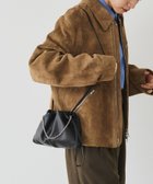 【ラシット/russet】の【20%ポイントバック】レザー巾着4WAYミニショルダーバッグ ブラック|ID: prp329100004767918 ipo3291000000034610195