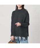 【ユナイテッドアローズ/UNITED ARROWS】のウールブレンド ハイネックニット -ウォッシャブル- 人気、トレンドファッション・服の通販 founy(ファニー) ファッション Fashion レディースファッション Fashion for Women トップス・カットソー Cut & Sew Tops ニット Knit Tops & Sweaters ウォッシャブル Machine Washable 畦 Ribbed Knit シンプル Simple, Minimal ストレート Straight, Straight Cut スリット Slit, Slit Detail テーパード Tapered, Tapered Pants ハイネック High Neck, Mock Neck おすすめ Recommended / Our Picks thumbnail DK.GRAY|ID: prp329100004767965 ipo3291000000034882408