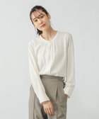 【グローバルワーク/GLOBAL WORK】のキレイつづく2WAYタックブラウス/579493 人気、トレンドファッション・服の通販 founy(ファニー) ファッション Fashion レディースファッション Fashion for Women トップス・カットソー Cut & Sew Tops シャツ・ブラウス・オフィスカジュアル Elegant Blouses & Button-Ups おすすめ Recommended / Our Picks スキッパー Skipper, Open Collar ダウン Down, Puffer デニム Denim, Jeans Material エレガント 上品 Elegant 人気 Popular, Best Seller thumbnail オフ05|ID: prp329100004767980 ipo3291000000034532626