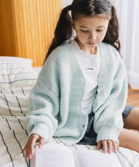 【グローバルワーク/GLOBAL WORK / KIDS】の洗えるMIXニットラメカーデ/キッズ/599745 人気、トレンドファッション・服の通販 founy(ファニー) ファッション Fashion キッズファッション Fashion for Kids おすすめ Recommended / Our Picks カーディガン Cardigan, Knitwear ショート Short, Short Length プリーツ Pleats, Pleated ボトム Bottoms, Lower Wear ミックス Mix, Mixed Style ロング Long, Long-Length 洗える Machine Washable |ID:prp329100004768069