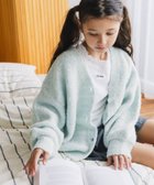 【グローバルワーク/GLOBAL WORK / KIDS】の洗えるMIXニットラメカーデ/キッズ/599745 グリーン74|ID: prp329100004768069 ipo3291000000034661643