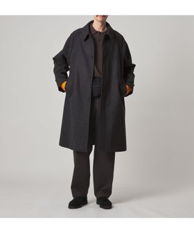 【ビューティ&ユース ユナイテッドアローズ/BEAUTY&YOUTH / UNITED ARROWS / MEN】のSteven Alan WL/CA バルカラー コート 人気、トレンドファッション・服の通販 founy(ファニー) ファッション Fashion メンズファッション Fashion for Men エレガント 上品 Elegant シンプル Simple, Minimal スマート Smart, Elegant スリーブ Sleeve, Long Sleeve / Short Sleeve フォルム Silhouette, Form メルトン Melton, Heavy Wool |ID:prp329100004768165
