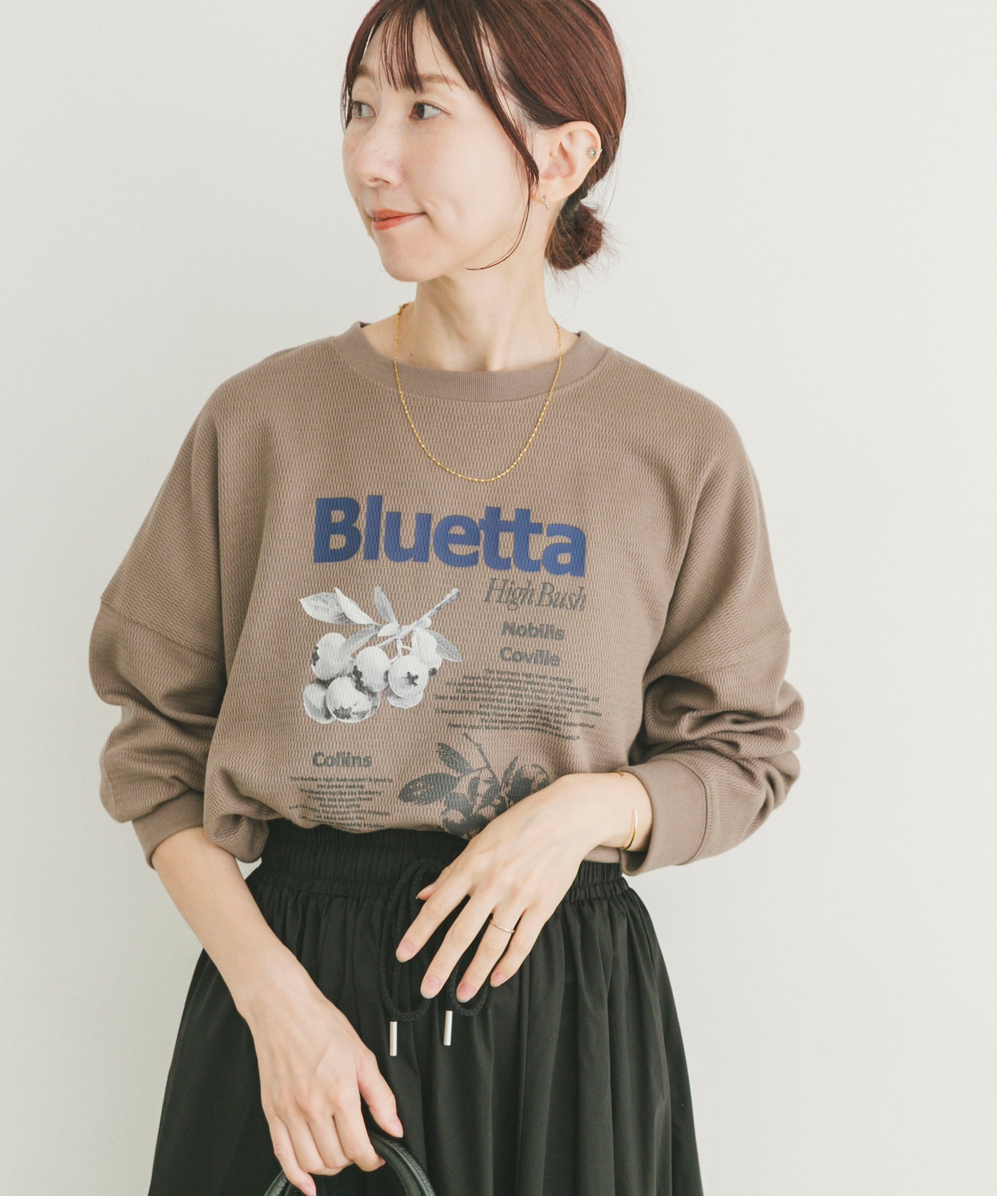 【アイテムズアーバンリサーチ/ITEMS URBAN RESEARCH】のワッフルプリントロゴプルオーバー インテリア・キッズ・メンズ・レディースファッション・服の通販 founy(ファニー) 　ファッション　Fashion　レディースファッション　Fashion for Women　トップス・カットソー　Cut & Sew Tops　カジュアルプルオーバー・ニットトップス　Pullovers & Knit Tops / Casual Pullovers　2025年　2025　2025-2026秋冬・A/W　Autumn/Winter 2025–26 AW25–26　冬　Winter / This Winter　インナー　Innerwear　プリント　Print, Printed Pattern　モチーフ　Motif, Design Theme　リラックス　Relax, Relaxed Fit　ワッフル　Waffle, Waffle Knit　A/W・秋冬　Autumn/Winter　MOC|ID: prp329100004768194 ipo3291000000034563113