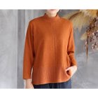 【ミゼール/MISSEL】の【洗える・3L/4Lサイズあり】ふんわり起毛カットソー 人気、トレンドファッション・服の通販 founy(ファニー) ファッション Fashion レディースファッション Fashion for Women トップス・カットソー Cut & Sew Tops カットソー・ベーシックTシャツ Cut-and-Sewn Tops / Stretch Tees & Basics イエロー Yellow インナー Innerwear エレガント 上品 Elegant オレンジ Orange 洗える Machine Washable カットソー Cut and Sewn Top 定番 Standard, Basic Item 人気 Popular, Best Seller 長袖 Long Sleeve, Full Sleeve ベスト Vest, Waistcoat ボトム Bottoms, Lower Wear 冬 Winter / This Winter おすすめ Recommended / Our Picks thumbnail オレンジ|ID: prp329100004768492 ipo3291000000034537343