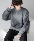 【ロッキーモンロー/Rocky Monroe】のブークレー段染めグラデーションボーダー柄オーバーサイズクルーニット 人気、トレンドファッション・服の通販 founy(ファニー) ファッション Fashion レディースファッション Fashion for Women トップス・カットソー Cut & Sew Tops ニット Knit Tops & Sweaters イエロー Yellow インナー Innerwear カットソー Cut and Sewn Top グラデーション Gradient, Ombre ハイネック High Neck, Mock Neck バランス Balance, Style Balance ボーダー Border, Stripe メンズ Men's, Menswear リラックス Relax, Relaxed Fit ワイド Wide, Wide Fit 再入荷 Restock / Back in Stock おすすめ Recommended / Our Picks エレガント 上品 Elegant 2025年 2025 2025-2026秋冬・A/W Autumn/Winter 2025–26 AW25–26 thumbnail ブラック|ID: prp329100004768493 ipo3291000000034601502