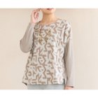 【ロブジェ/LOBJIE】の【洗える・日本製】パイルジャカードプルオーバー 人気、トレンドファッション・服の通販 founy(ファニー) ファッション Fashion レディースファッション Fashion for Women トップス・カットソー Cut & Sew Tops カジュアルプルオーバー・ニットトップス Pullovers & Knit Tops / Casual Pullovers 洗える Machine Washable ショルダー Shoulder, Shoulder Strap ジャカード／ジャガード Jacquard, Woven Pattern ジャケット Jacket, Outerwear トレンド Trend, Trending Now ドロップ Drop Shoulder, Dropped Style 長袖 Long Sleeve, Full Sleeve フロント Front, Front Design 無地 Plain, Solid Color リラックス Relax, Relaxed Fit おすすめ Recommended / Our Picks 日本製 Made In Japan thumbnail ベージュ|ID: prp329100004768495 ipo3291000000034537370