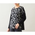 【ロブジェ/LOBJIE】の【洗える・日本製】パイルジャカードプルオーバー 人気、トレンドファッション・服の通販 founy(ファニー) ファッション Fashion レディースファッション Fashion for Women トップス・カットソー Cut & Sew Tops カジュアルプルオーバー・ニットトップス Pullovers & Knit Tops / Casual Pullovers 洗える Machine Washable ショルダー Shoulder, Shoulder Strap ジャカード／ジャガード Jacquard, Woven Pattern ジャケット Jacket, Outerwear トレンド Trend, Trending Now ドロップ Drop Shoulder, Dropped Style 長袖 Long Sleeve, Full Sleeve フロント Front, Front Design 無地 Plain, Solid Color リラックス Relax, Relaxed Fit おすすめ Recommended / Our Picks 日本製 Made In Japan thumbnail ブラック|ID: prp329100004768495 ipo3291000000034537371