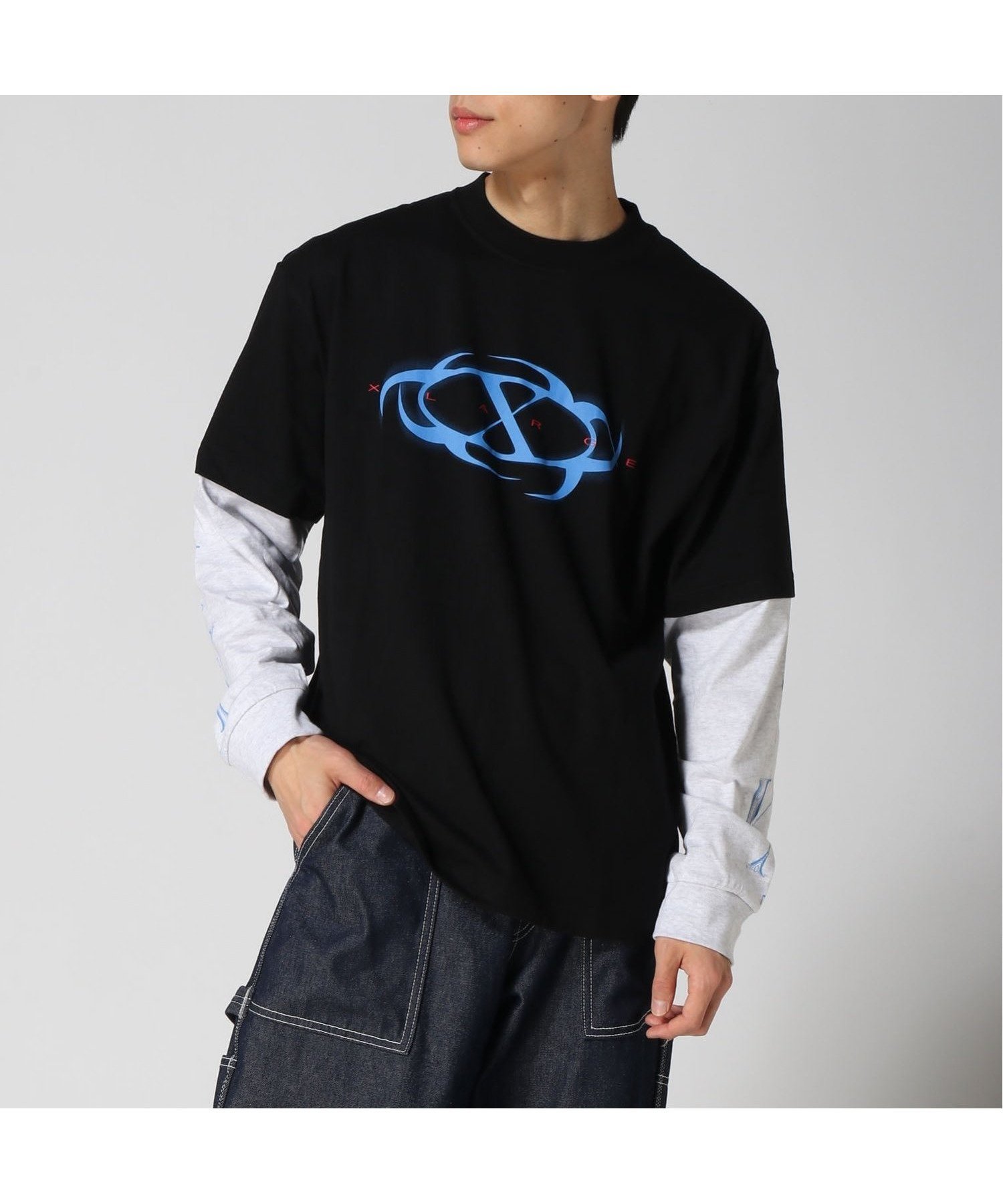 【エクストララージ/XLARGE】のLAYERED L/S TEE 人気、トレンドファッション・服の通販 founy(ファニー) 　ファッション　Fashion　レディースファッション　Fashion for Women　 other-1|ID: prp329100004768499 ipo3291000000034537397