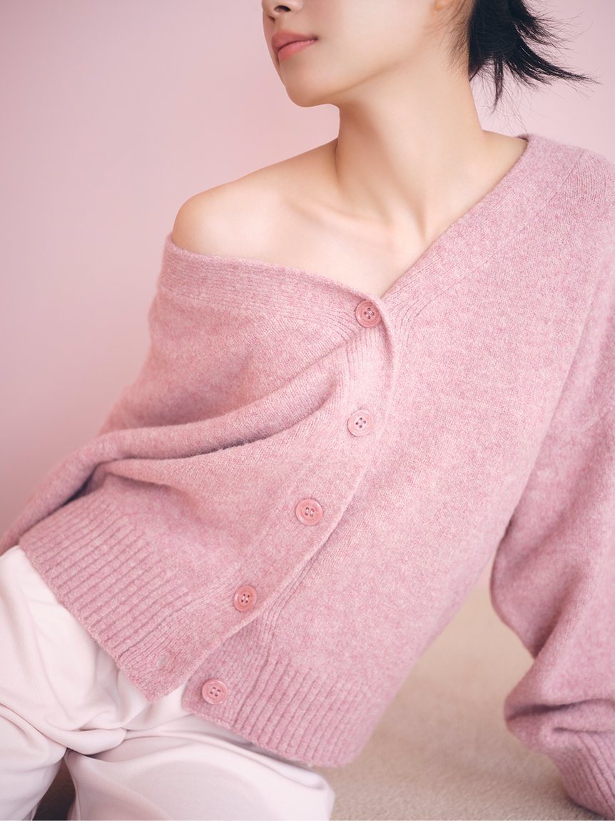 【スナイデル ホーム/SNIDEL HOME】の【5th Anniversary】カラーカーディガン インテリア・キッズ・メンズ・レディースファッション・服の通販 founy(ファニー) 　ファッション　Fashion　レディースファッション　Fashion for Women　トップス・カットソー　Cut & Sew Tops　カーディガン・羽織り　Layered Style Cardigans　秋　Autumn　カーディガン　Cardigan, Knitwear　コレクション　Collection, Seasonal Line　シンプル　Simple, Minimal　スペシャル　Special, Limited Edition　スマート　Smart, Elegant　人気　Popular, Best Seller　ラベンダー　Lavender　リボン　Ribbon, Bow　おすすめ　Recommended / Our Picks　お家時間・ステイホーム　Stay Home / At Home　PNK[066]|ID: prp329100004768534 ipo3291000000034537713