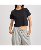 【サタデイズ ニューヨークシティ/SATURDAYS NYC】のGreta Layered Short Sleeve Tee 人気、トレンドファッション・服の通販 founy(ファニー) ファッション Fashion レディースファッション Fashion for Women トップス・カットソー Cut & Sew Tops シンプル Simple, Minimal プリント Print, Printed Pattern ワンポイント One Point, Statement Accent 定番 Standard, Basic Item thumbnail ブラック(01)|ID: prp329100004768536 ipo3291000000034587526