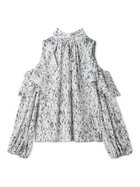 【フレイ アイディー/FRAY I.D】の【限定カラー】2wayショルダーフリルボウタイブラウス 人気、トレンドファッション・服の通販 founy(ファニー) ファッション Fashion レディースファッション Fashion for Women トップス・カットソー Cut & Sew Tops シャツ・ブラウス・オフィスカジュアル Elegant Blouses & Button-Ups ショルダー Shoulder, Shoulder Strap スリーブ Sleeve, Long Sleeve / Short Sleeve ハイネック High Neck, Mock Neck フィット Fit, Slim Fit フェミニン Feminine, Girly フリル Frill, Ruffle エレガント 上品 Elegant thumbnail MIX[930]|ID: prp329100004768539 ipo3291000000034537772