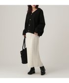 【エルーラ/Elura】のサマ見えあったかVネックプルオーバー/593426 人気、トレンドファッション・服の通販 founy(ファニー) ファッション Fashion レディースファッション Fashion for Women トップス・カットソー Cut & Sew Tops カジュアルプルオーバー・ニットトップス Pullovers & Knit Tops / Casual Pullovers Vネックトップス V-Neck Tops / V-Cut Neckline Shirts カットソー Cut and Sewn Top ジョーゼット Georgette, Semi-Sheer Fabric スニーカー Sneakers, Trainers セットアップ Set-Up, Coordinated Outfit デニム Denim, Jeans Material フォルム Silhouette, Form リラックス Relax, Relaxed Fit エレガント 上品 Elegant thumbnail ブラック09|ID: prp329100004768541 ipo3291000000034920089