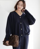 【エルーラ/Elura】のサマ見えあったかVネックプルオーバー/593426 ネイビー88|ID: prp329100004768541 ipo3291000000035084970