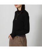 【ラコレ/LAKOLE】のメローエッジハイネック長袖 人気、トレンドファッション・服の通販 founy(ファニー) ファッション Fashion レディースファッション Fashion for Women トップス・カットソー Cut & Sew Tops おすすめ Recommended / Our Picks インナー Innerwear スウェット / スエット Sweatshirt, Sweatwear テレコ Ribbed, Rib Stitch 羽織 Haori, Light Jacket 長袖 Long Sleeve, Full Sleeve thumbnail ブラック|ID: prp329100004768571 ipo3291000000034537976