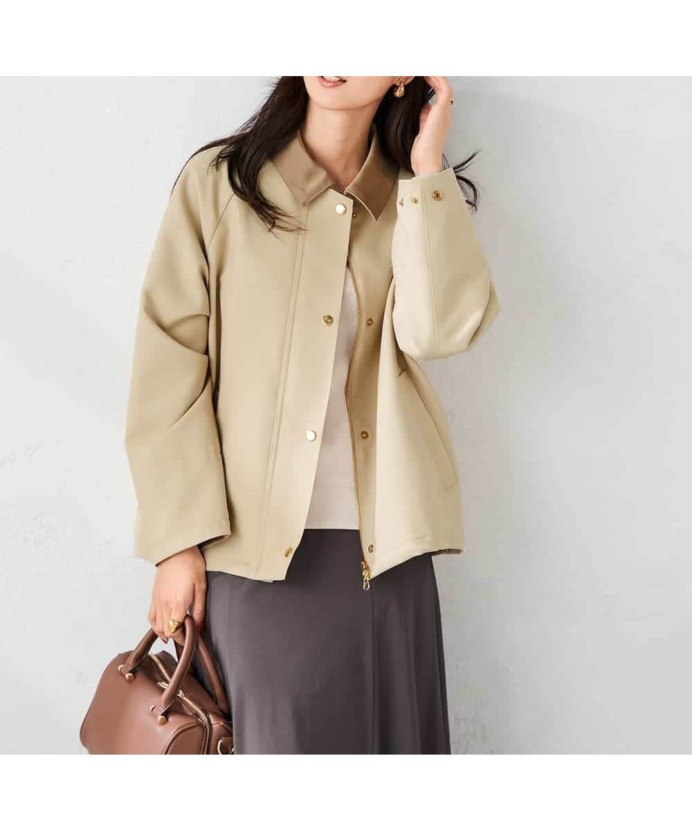 【アー ヴェー ヴェー/a.v.v】のステンカラーブルゾン 人気、トレンドファッション・服の通販 founy(ファニー) ファッション Fashion レディースファッション Fashion for Women アウター Coat / Outerwear Collection ブルゾンジャケット・スポーティアウター Blouson Jackets サテン Satin, Glossy Fabric デニム Denim, Jeans Material トレンド Trend, Trending Now フェミニン Feminine, Girly ブルゾン Blouson, Bomber Jacket ミックス Mix, Mixed Style 再入荷 Restock / Back in Stock おすすめ Recommended / Our Picks エレガント 上品 Elegant other-1|ID: prp329100004768592 ipo3291000000034538132