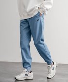 【ロッキーモンロー/Rocky Monroe】の新色追加 KANGOL 別注コラボ蓄熱裏フリースヒートジョガーイージーパンツ ライトインディゴ|ID: prp329100004768605 ipo3291000000034538275
