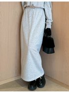 【リリーブラウン/Lily Brown】の【WEB限定カラー】ペンシルスウェットスカート 人気、トレンドファッション・服の通販 founy(ファニー) ファッション Fashion レディースファッション Fashion for Women スカート Skirts ギャザー Gathered, Ruffled スウェット / スエット Sweatshirt, Sweatwear スマート Smart, Elegant セットアップ Set-Up, Coordinated Outfit バランス Balance, Style Balance フィット Fit, Slim Fit ペンシル Pencil, Pencil Skirt おすすめ Recommended / Our Picks thumbnail 【WEB限定カラー】GRY[006]|ID: prp329100004768610 ipo3291000000034538356