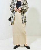 【フリークスストア/FREAK'S STORE】のウォッシャブル ニット スカート(セットアップ対応)【限定展開】 25AW ナチュラル|ID: prp329100004768630 ipo3291000000034538570