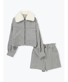 【ルディックパーク/LUDIC PARK】のSET 起毛チェック柄ブルゾン×ショートパンツ 人気、トレンドファッション・服の通販 founy(ファニー) ファッション Fashion レディースファッション Fashion for Women アウター Coat / Outerwear Collection ブルゾンジャケット・スポーティアウター Blouson Jackets パンツ Pants & Trousers ショートパンツ・ハーフパンツ High-Waisted & Relaxed Shorts インナー Innerwear ショート Short, Short Length セットアップ Set-Up, Coordinated Outfit チェック Check, Plaid, Tartan トレンド Trend, Trending Now ハイネック High Neck, Mock Neck ブルゾン Blouson, Bomber Jacket thumbnail グレー|ID: prp329100004768650 ipo3291000000034538761