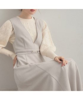 【クチュール ブローチ/Couture Brooch】のスエード調ダンボールビット付きジャンスカ 人気、トレンドファッション・服の通販 founy(ファニー) ファッション Fashion レディースファッション Fashion for Women ストレッチ Stretch, Stretchy Fabric スマート Smart, Elegant ワンポイント One Point, Statement Accent 定番 Standard, Basic Item |ID:prp329100004768659