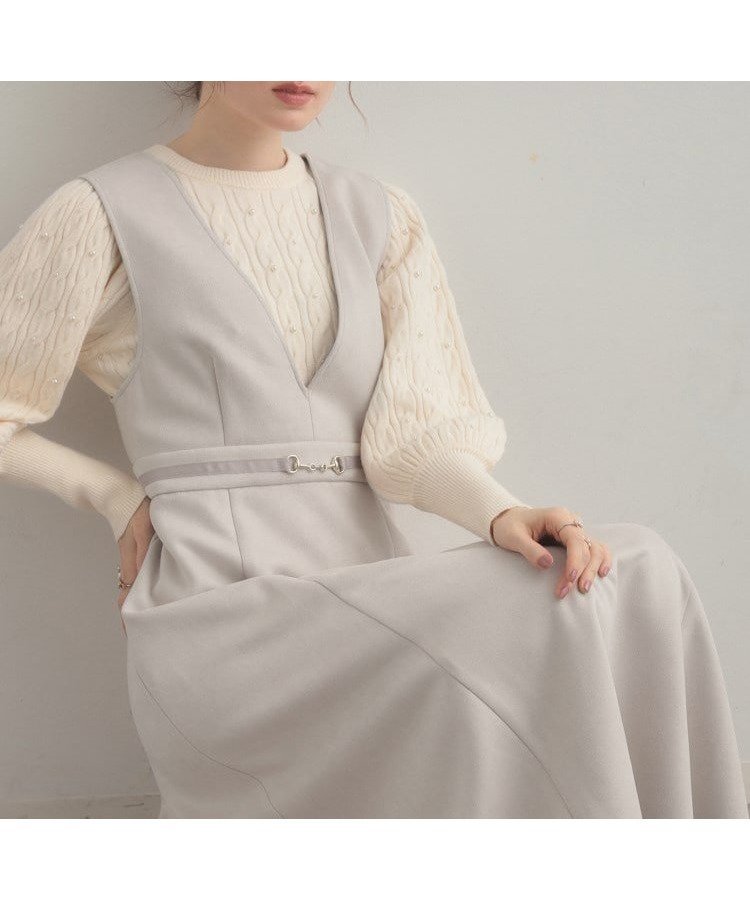 【クチュール ブローチ/Couture Brooch】のスエード調ダンボールビット付きジャンスカ 人気、トレンドファッション・服の通販 founy(ファニー) 　ファッション　Fashion　レディースファッション　Fashion for Women　ストレッチ　Stretch, Stretchy Fabric　スマート　Smart, Elegant　ワンポイント　One Point, Statement Accent　定番　Standard, Basic Item　 other-1|ID: prp329100004768659 ipo3291000000034538894