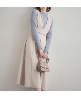 【クチュール ブローチ/Couture Brooch】の【S-LL/通勤】ビット付き スエード調ダンボールジャンスカ 人気、トレンドファッション・服の通販 founy(ファニー) ファッション Fashion レディースファッション Fashion for Women 2025年 2025 2025-2026秋冬・A/W Autumn/Winter 2025–26 AW25–26 なめらか Smooth, Silky Texture ストレッチ Stretch, Stretchy Fabric スマート Smart, Elegant ワンポイント One Point, Statement Accent エレガント 上品 Elegant 定番 Standard, Basic Item ビジネス 仕事 通勤 Business / Work / Commuting |ID:prp329100004768659