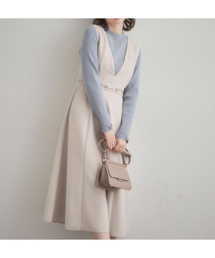 【クチュール ブローチ/Couture Brooch】の【S-LL/通勤】ビット付き スエード調ダンボールジャンスカ 人気、トレンドファッション・服の通販 founy(ファニー) ファッション Fashion レディースファッション Fashion for Women 2025年 2025 2025-2026秋冬・A/W Autumn/Winter 2025–26 AW25–26 なめらか Smooth, Silky Texture ストレッチ Stretch, Stretchy Fabric スマート Smart, Elegant ワンポイント One Point, Statement Accent エレガント 上品 Elegant 定番 Standard, Basic Item ビジネス 仕事 通勤 Business / Work / Commuting other-1|ID: prp329100004768659 ipo3291000000034950873