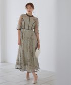 【アンデミュウ/Andemiu】のフラワーシシュウドレス 人気、トレンドファッション・服の通販 founy(ファニー) ファッション Fashion レディースファッション Fashion for Women ワンピース Dresses フォーマル・パーティードレス・結婚式用ドレス Elegant & Casual Dresses おすすめ Recommended / Our Picks インナー Innerwear ドレス Dress, One-Piece 結婚式 Wedding thumbnail グリーン|ID: prp329100004768662 ipo3291000000034538918