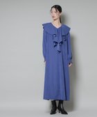 【ナノ ユニバース/nano universe】の取り外し可能ラッフルカラー付きピーチフレアワンピース 人気、トレンドファッション・服の通販 founy(ファニー) ファッション Fashion レディースファッション Fashion for Women ワンピース Dresses カーディガン Cardigan, Knitwear シャーリング Shirring, Ruched トレンド Trend, Trending Now ピーチ Peach, Soft Touch フェミニン Feminine, Girly フレア Flare, Flared アウトレット Outlet / Clearance エレガント 上品 Elegant 2025年 2025 2025-2026秋冬・A/W Autumn/Winter 2025–26 AW25–26 thumbnail ブルー|ID: prp329100004768673 ipo3291000000034538978