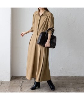 【ヴィータフェリーチェ/VitaFelice】のタックフレアーワンピース 人気、トレンドファッション・服の通販 founy(ファニー) ファッション Fashion レディースファッション Fashion for Women ワンピース Dresses オケージョン Occasion Wear ジャケット Jacket, Outerwear ポケット Pocket, Pocket Detail エレガント 上品 Elegant ビジネス 仕事 通勤 Business / Work / Commuting |ID:prp329100004768680