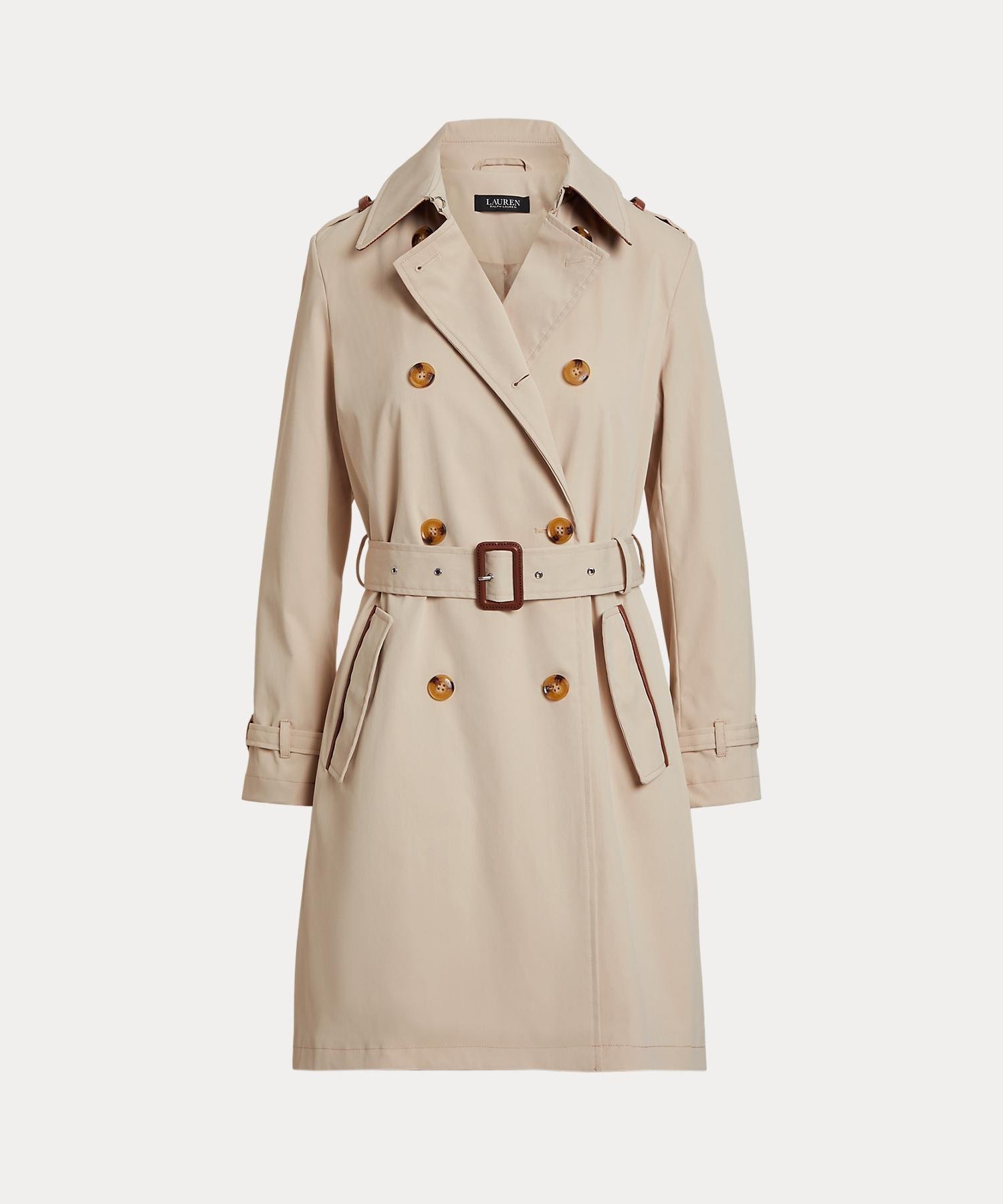 【ラルフローレン/RALPH LAUREN】のダブルブレステッド ベルテッド トレンチ コート インテリア・キッズ・メンズ・レディースファッション・服の通販 founy(ファニー) 　ファッション　Fashion　レディースファッション　Fashion for Women　アウター　Coat / Outerwear Collection　コート・ロングコート・ピーコート　Long Coats, Peacoats & More　トレンチコート / 春秋の定番アウター　Trench Coats　カフス　Cuff Design　ストレート　Straight, Straight Cut　スリット　Slit, Slit Detail　ダブル　Double, Double-Breasted　トレンチ　Trench, Trench Coat　フィット　Fit, Slim Fit　フェイクレザー　Faux Leather, PU Leather　フラップ　Flap, Flap Pocket　フロント　Front, Front Design　ポケット　Pocket, Pocket Detail　ラグジュアリー　Luxury, Elegant　ループ　Loop, Loop Knit　定番　Standard, Basic Item　長袖　Long Sleeve, Full Sleeve　250ブラウン|ID: prp329100004768691 ipo3291000000035160332